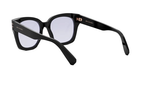 Bvlgari BV50008I B ZERO1 - 001 - 51 Brillenfassungen Schwarz Kissenform (Abgerundet)