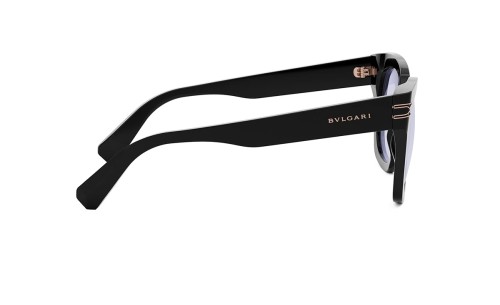 Bvlgari BV50008I B ZERO1 - 001 - 51 Brillenfassungen Schwarz Kissenform (Abgerundet)