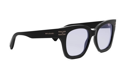 Bvlgari BV50008I B ZERO1 - 001 - 51 Brillenfassungen Schwarz Kissenform (Abgerundet)