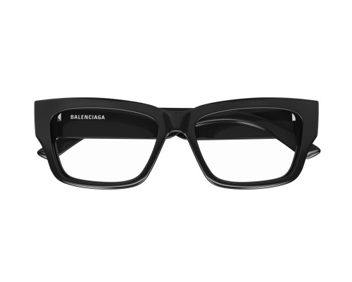 Balenciaga BB0376O - 001 - 54 Brillenfassungen Schwarz Eckig