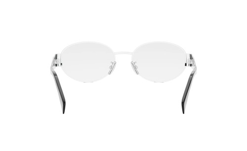 Celine CL50140U - 016 - 53 Brillenfassungen Silber Oval