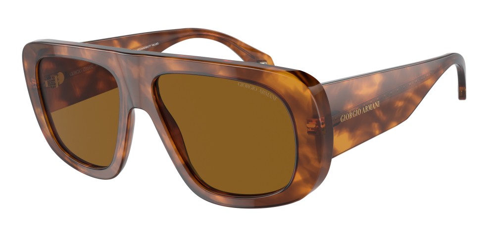 GIORGIO ARMANI AR8183 - 5988/33 - 56 Sonnenbrillen Havana Flacher Oberteil