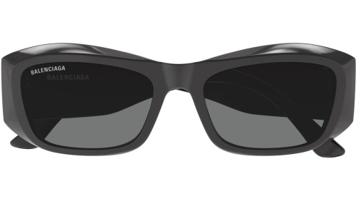 Balenciaga BB0397SA - 004 - 54 Sonnenbrillen Grau Eckig
