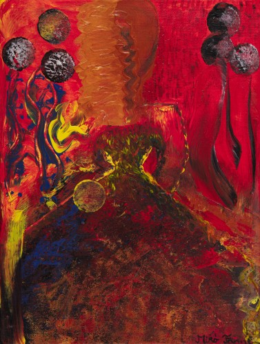 Fanni Mikó ILLUSION - 2023, ACRYLIC, CANVAS - 40 X 30 Gemälde