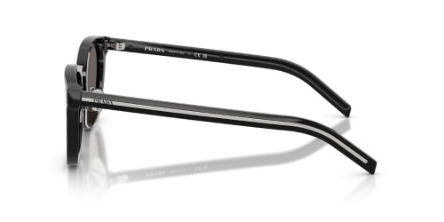 PRADA PR C01SD - 16K731 - 52 Sonnenbrillen Schwarz Kissenform (Abgerundet)