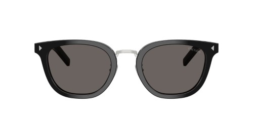 PRADA PR C01SD - 16K731 - 52 Sonnenbrillen Schwarz Kissenform (Abgerundet)