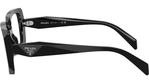 PRADA PR C09V - 16K1O1 - 53 Brillenfassungen Schwarz Eckig