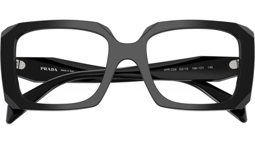 PRADA PR C09V - 16K1O1 - 53 Brillenfassungen Schwarz Eckig