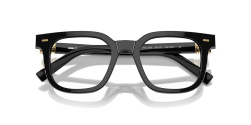MIU MIU MU 06XV - 16K1O1 - 49 Brillenfassungen Schwarz Eckig