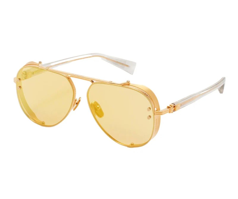 Balmain BPS-125 CAPITAINE - D - 62 Sonnenbrillen Gold Pilot (Aviator)