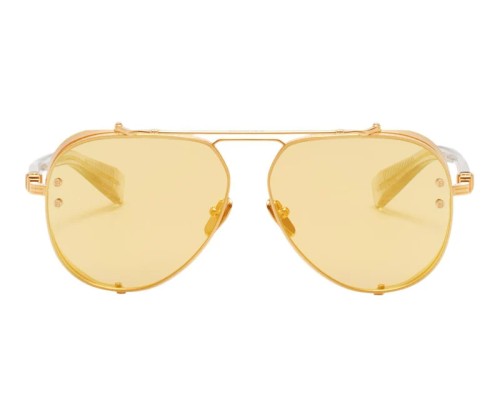 Balmain BPS-125 CAPITAINE - D - 62 Sonnenbrillen Gold Pilot (Aviator)