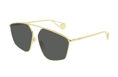 Gucci GG0437SA - 002 - 60 Sonnenbrillen Gold Pilot (Aviator)