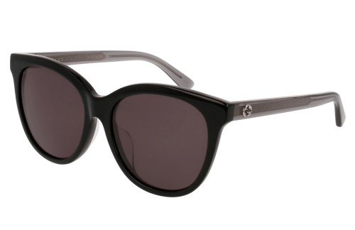 Gucci GG0081SK - 002 - 56 Sonnenbrillen Schwarz Cat Eye
