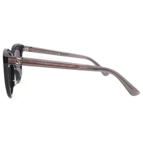 Gucci GG0081SK - 002 - 56 Sonnenbrillen Schwarz Cat Eye