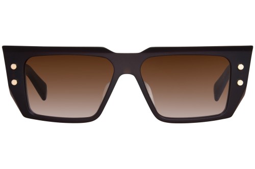 Balmain BPS-128 B-VI - F - 54 Sonnenbrillen Braun Eckig
