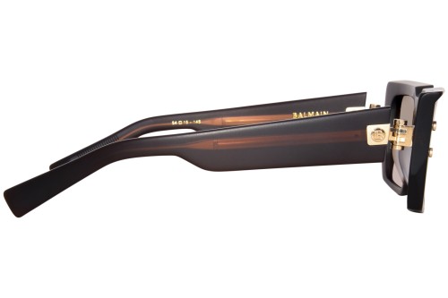 Balmain BPS-128 B-VI - F - 54 Sonnenbrillen Braun Eckig