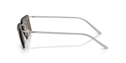 PRADA PR C53S - 1BC60N - 60 Sonnenbrillen Silber Rechteck