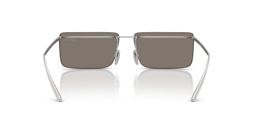 PRADA PR C53S - 1BC60N - 60 Sonnenbrillen Silber Rechteck