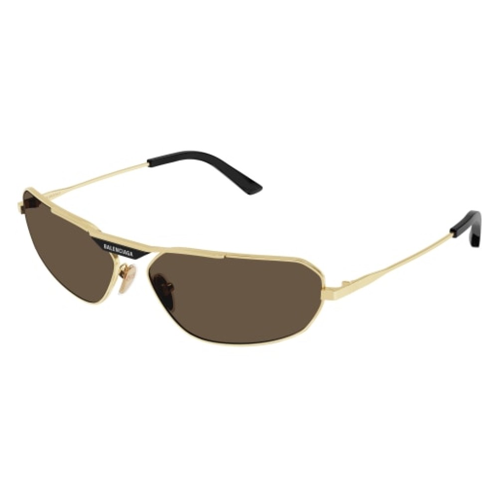Balenciaga BB0245S - 003 - 64 Sonnenbrillen Gold Pilot (Aviator)