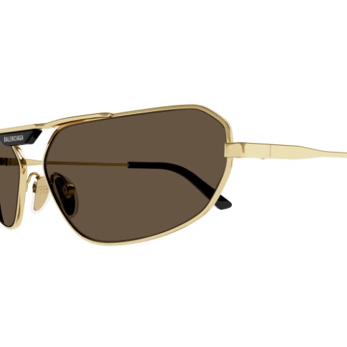 Balenciaga BB0245S - 003 - 64 Sonnenbrillen Gold Pilot (Aviator)