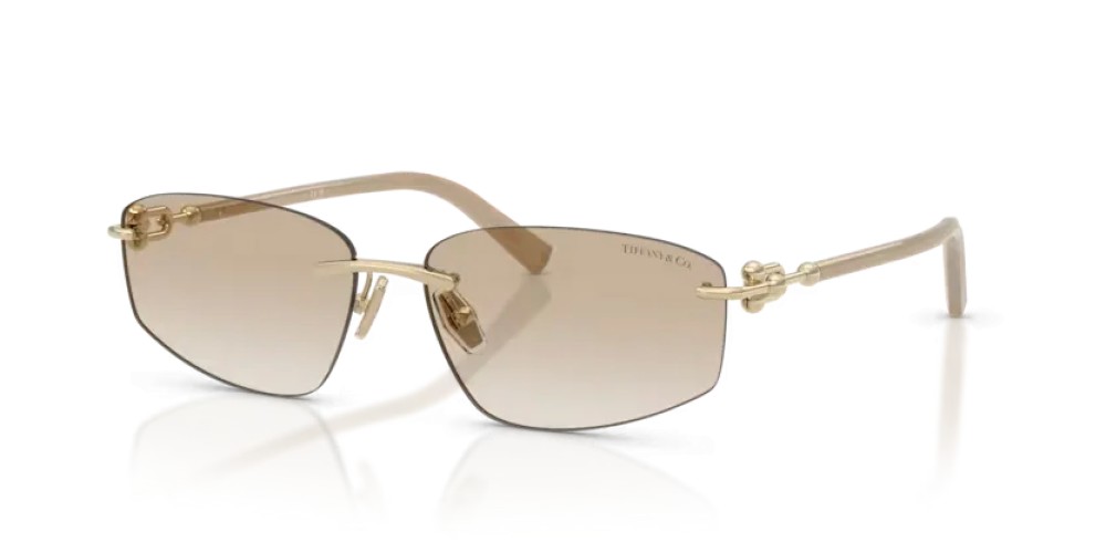 TIFFANY & CO. TF3114 - 602111 - 59 Sonnenbrillen Hellgold Unregelmäßig