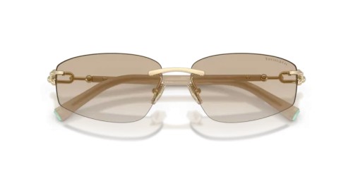 TIFFANY & CO. TF3114 - 602111 - 59 Sonnenbrillen Hellgold Unregelmäßig