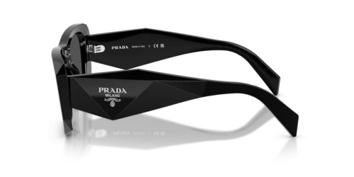 PRADA PR B18S - 16K08Z - 53 Sonnenbrillen Schwarz Eckig