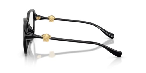 VERSACE VE3386D - GB1 - 55 Brillenfassungen Schwarz Eckig