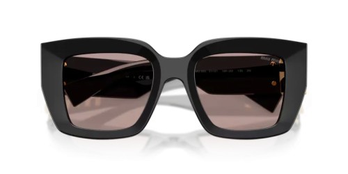 MIU MIU MU B05S - 16K20I - 51 Sonnenbrillen Schwarz Eckig