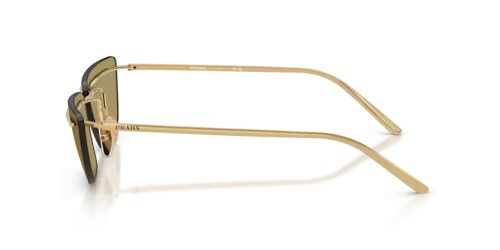PRADA PR C52S - 5AK70G - 64 Sonnenbrillen Gold Schmetterling