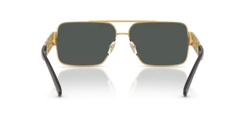 VERSACE VE2290 - 100287 - 61 Sonnenbrillen Gold Rechteck