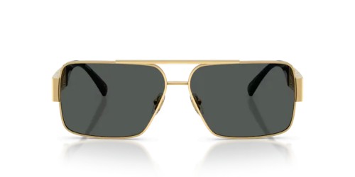 VERSACE VE2290 - 100287 - 61 Sonnenbrillen Gold Rechteck