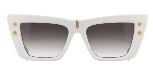 Balmain BPS-156 B-EYE - C - 54 Sonnenbrillen Weiß Cat Eye