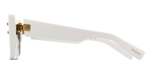 Balmain BPS-156 B-EYE - C - 54 Sonnenbrillen Weiß Cat Eye
