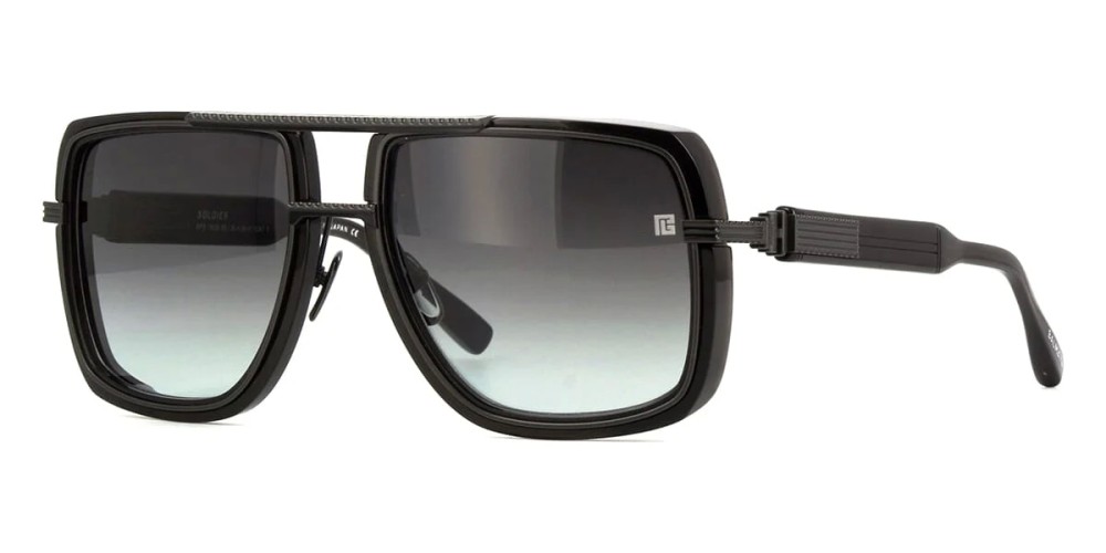 Balmain BPS-160 SOLDIER - B - 59 Sonnenbrillen Schwarz Pilot (Aviator)