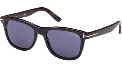 Tom Ford FT1046-Private Collection REAL HORN - 63V - 53 Sonnenbrillen Schwarz Eckig