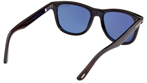 Tom Ford FT1046-Private Collection REAL HORN - 63V - 53 Sonnenbrillen Schwarz Eckig