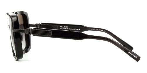 Balmain BPS-160 SOLDIER - B - 59 Sonnenbrillen Schwarz Pilot (Aviator)
