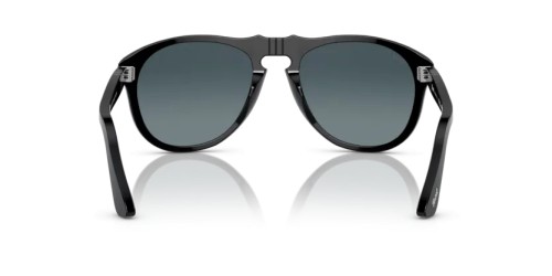 Persol PO0649 - 95/S3 - 56 - MIT POLARISIERTEN GLÄSERN Sonnenbrillen Schwarz Pilot (Aviator)