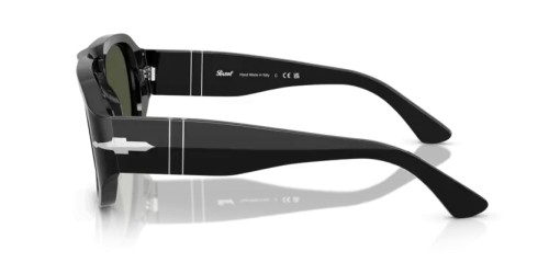 Persol PO3373S - 95/31 - 56 Sonnenbrillen Schwarz Pilot (Aviator)