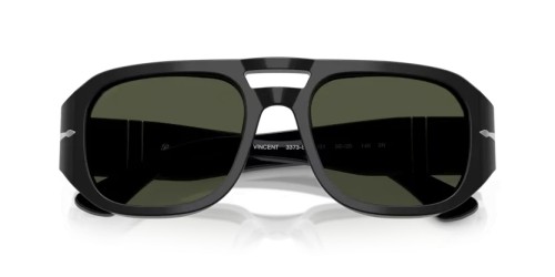 Persol PO3373S - 95/31 - 56 Sonnenbrillen Schwarz Pilot (Aviator)