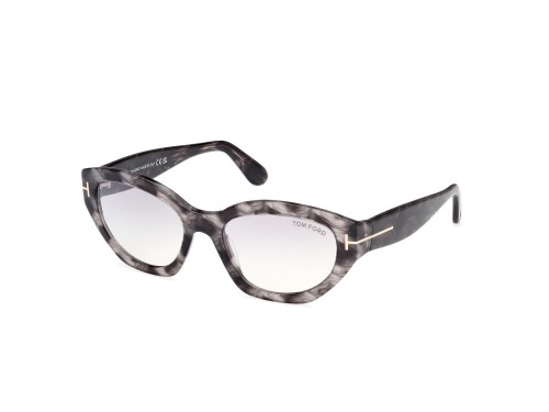 Tom Ford FT1086 PENNY - 55C - 55 Sonnenbrillen Havanna Cat Eye