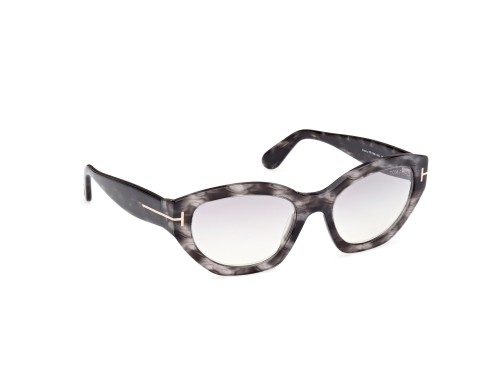 Tom Ford FT1086 PENNY - 55C - 55 Sonnenbrillen Havanna Cat Eye