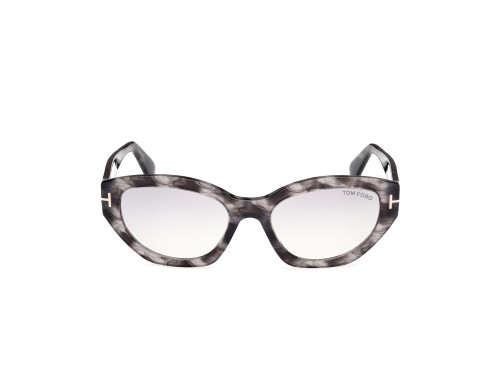 Tom Ford FT1086 PENNY - 55C - 55 Sonnenbrillen Havanna Cat Eye