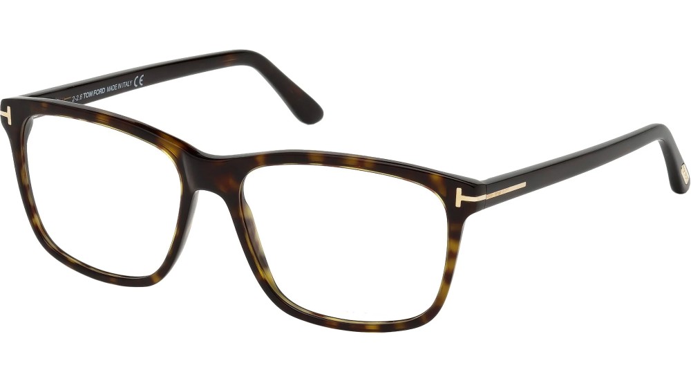 Tom Ford FT5479-B - 052 - 56 - MIT BLAU-VIOLETTEM LICHTFILTER-GLÄSERN Brillenfassungen Eckig