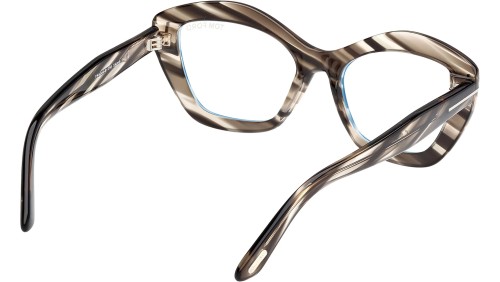 Tom Ford FT6044-B - 056 - 54 - MIT BLAU-VIOLETTEM LICHTFILTER-GLÄSERN Brillenfassungen Cat Eye