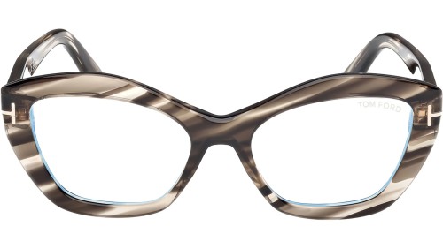 Tom Ford FT6044-B - 056 - 54 - MIT BLAU-VIOLETTEM LICHTFILTER-GLÄSERN Brillenfassungen Cat Eye