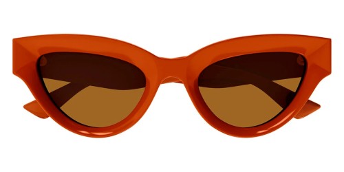 Bottega Veneta BV1249S - 004 - 53 Sonnenbrillen Orange Cat Eye