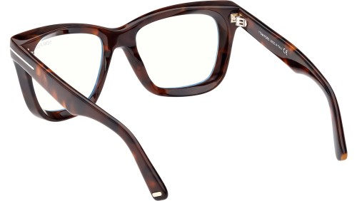 Tom Ford FT5881-B - 052 - 52 - MIT BLAU-VIOLETTEM LICHTFILTER-GLÄSERN Brillenfassungen Cat Eye