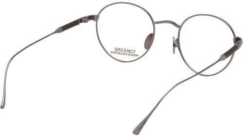 Tom Ford FT5717-Private Collection - 012 - 49 Brillenfassungen Grau Rund